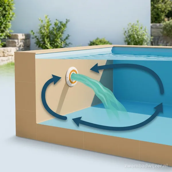 Retourstralen zwembad: functie, instelling en optimale circulatie