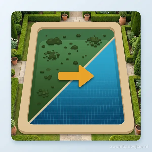 Groen zwembadwater? Algen verwijderen in 3-5 dagen (stappenplan)