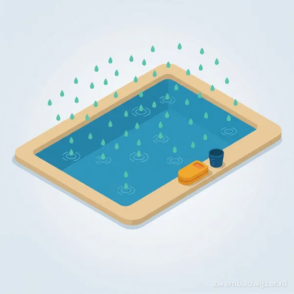 Pool after rain: what to do when it rains on your pool