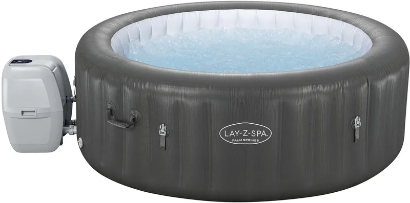 Lay-Z-Spa Palm Springs AirJet Inflatable Spa for 4-6 People