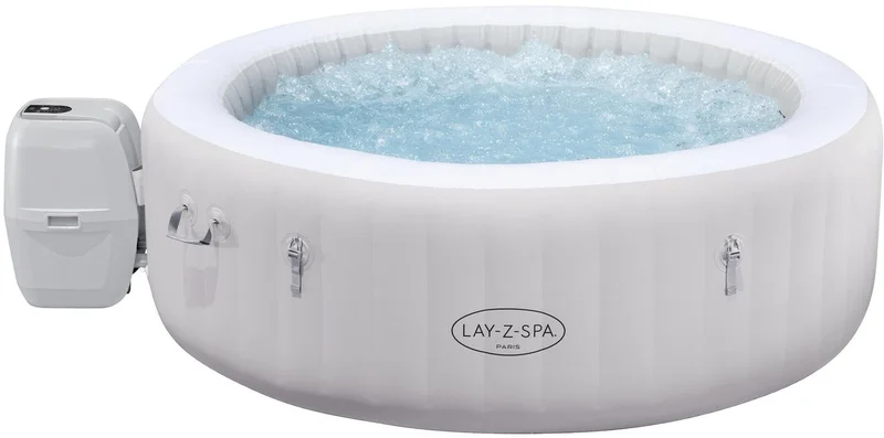Lay-Z-Spa Paris Luxe AirJet Inflatable Spa with LED for 4-6 People