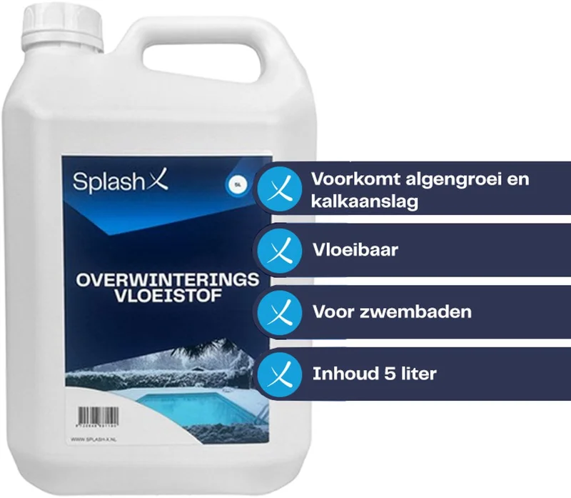 Overwinteringsvloeistof Zwembad 5 liter (hoge concentratie)