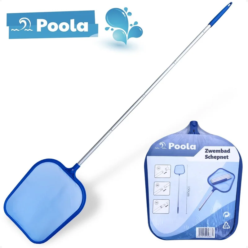 Poola zwembad schepnet met 150 cm telescoopsteel