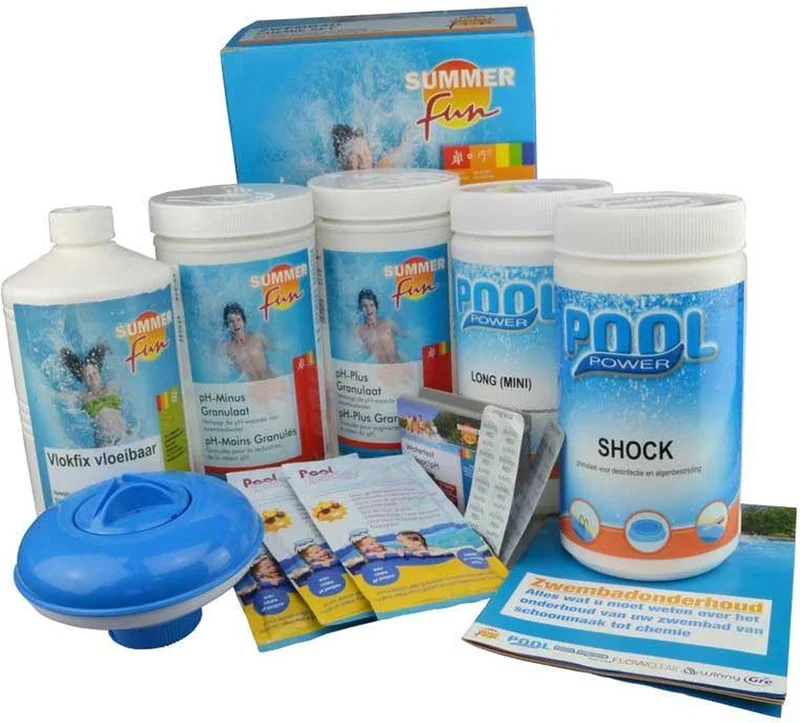 Summer Fun Pool Chemical Starter Kit Pro