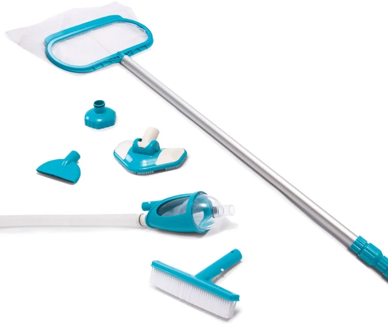Intex Deluxe Zwembad Onderhoudset (schepnet, borstel, stofzuigerkop)
